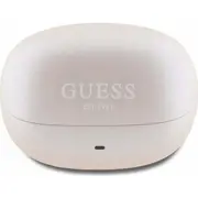Guess Bluetooth Headphones Gutwst88Mctgp Tws  Docking Station Pink Capsule Printed Logo 3666339329075