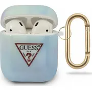 Guess Etui  Guaca2Tpumcgc02 TieDye Collection do Airpods 1/2 Gue582Blu 3700740485552
