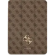 Guess Gufc13Pm24Ps4Sgw iPad Pro 13 2024  /Brown Magnetic 4G Big Logo Gue4283 3666339387990