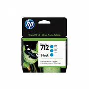 Hp Inc. Ink 712 3-Pack 29Ml Cyan 3Ed77A  193905352869 Erhpdp310200062