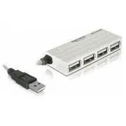 Hub Usb Delock 4X Usb-A 2.0 87445  4043619874453