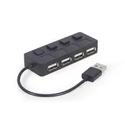 Hub Usb Gembird 2.0 4 Portowy Z Przeami,  Uhb-U2P4-05 8716309124669