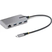 Hub Usb Startech 5G3Agbb 1X Rj-45  3X Usb-A 3.2 Gen1 5G3Agbb-Usb-C-Hub 0065030893268