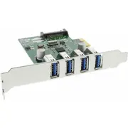 Inline Pcie 2.0 x1 - 4X Usb 3.0 76661C  4043718217038