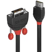 Kabel Lindy Hdmi - Dvi-D 2M  36272 4002888362726