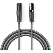 Kabel Nedis Xlr - 0.5M  5412810295579