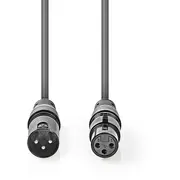 Kabel Nedis Xlr - 5M  Coth15010Gy50 5412810295647