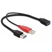 Kabel Usb Delock Usb-A - 0.3 m  83176 4043619831760