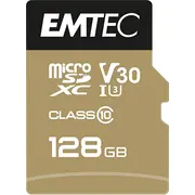 Karta Emtec Speedin Pro Microsdxc 128 Gb Class 10 Uhs-I/U3 A1 V30 Ecmsdm128Gxc10Sp  3126170155399
