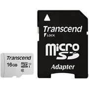 Karta Transcend 300S Microsdhc 16 Gb Class 10 Uhs-I/U3  Ts16Gusd300S-A 0760557842064 495238