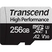Karta Transcend 340S Microsdxc 256 Gb Class 10 Uhs-I/U3 A2 V30 Ts256Gusd340S  0760557849605