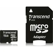 Karta Transcend Premium Microsdhc 16 Gb Class 10 Uhs-I/U1  Ts16Gusdu1 0760557824961 663817