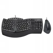 Klawiatura  Perixx Periduo-512 De klawiatura i przewodowy ergonomiczny 57215R 4049571010823