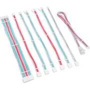 Kolink Core Pro Braided Cable Extension Kit 12V-2X6 Type 2 - Brilliant White/Neon Blue/Pure Pink  Corepro-Ek-12Vt2-Bbp 5999094005761
