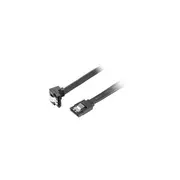 Lanberg Sata Data Iii 6Gb/S Cable 50Cm Angled Metal Clips  Ca-Sasa-13Cu-0050-Bk 5901969419450