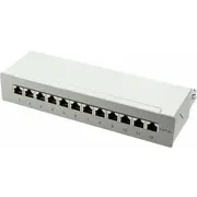 Logilink Patch panel 12X Rj-45 Cat.6A  Np0019 4052792027754