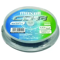 Maxell Cd-R 700 Mb 52X 10  624027.00.Cn 4902580501419