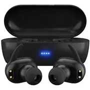 Maxell Mini Duo Wireless in-ear headphones with charging case Black  025215503993 Permalslu0001