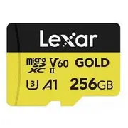 Memory Micro Sdxc 256Gb Uhs-Ii/Gold Lmsgold256G-Bnnng Lexar  Lmsgold256G-Bnnng/15415544 10843367132406