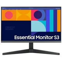 Samsung Essential Monitor S3 S33Gc Led display 68.6 cm 27 1920 x 1080 pixels Full Hd Black  Ls27C330Gauxen 8806095057378 Monsa1Mon0213