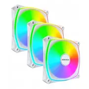 Montech  wentylatorów Rx120 Pro Argb Pwm Reverse White 120Mm W 3 in 1 4710562746792
