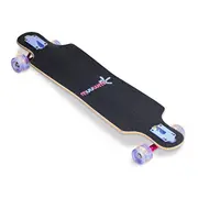 Muuwmi Longboard Compact Skateboard skrituļdēABEC 7,Gaismiņām Au 560  4260341185606