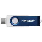 Patriot Memory 64Gb Xporter X550 Usb flash drive Dual AC Ps64Gx550Aad White, Blue  4711378428759 Pampatfld0168