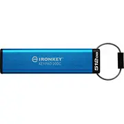Pendrive Kingston Ironkey Keypad 200, 512 Gb  Ikkp200C/512Gb 740617336597
