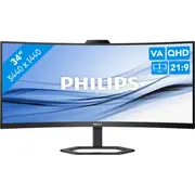 Philips Monitor 34 inches 34E1C5600He Va Hdmi Dp Usb-C Has Camera Speakers  34E1C5600He/00 8712581783464 Upphi034Xs00013