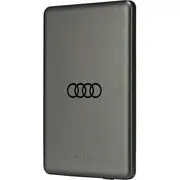 Powerbank Audi Induction 15W 5000Mah gray/gray Big Logo Magsafe Au-Mwpb5000-Gt/D1-Gy  6955250226493