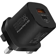 Promate Powerport-33 Ganfast Charger adapter 33W / Usb-C Pd Usb-A  6959144058306