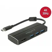 /Replikator Delock Multiport adapter Usb-C 63931  4043619639311