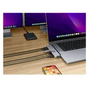 /Replikator Hyperdrive Hd575 Usb-C Hd575-Gry-Gl  6941921148300