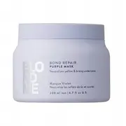 Schwarzkopf ProfessionalBlondme Bond Repair Purple Mask neutralizująca maska do włosów siwych i blond 200Ml  4067971081946