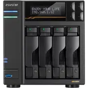 Serwer plików Asustor Lockerstor 4 As6704T 4-Bay, Intel Celeron N5105 Czterordzeniowy 2.0Ghz, 8Gb Ram Ddr4. 4X M.2 Pcie Nvme, 2X 2.5 Gbe. Usb 3.2. Hdmi 2.0B 1Xpcie  As6704T-8G 5904569414115