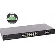 Sfg108Wp Pulsar Switch Poe 16-Portowy Gigabit Ethernet 2X Sfp 16X  Sfg116Wp 5902135325148