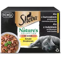 Sheba Natures Collection Drobiowe S8X85G  3065890149854