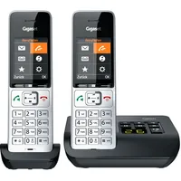 stacjonarny Gigaset Comfort 500A Duo, analogue telephone Silver/Black, 2 handsets  L36852-H3023-B101 4250366866642 720547