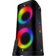 Sven Portable speaker  Ps-930, black, power output 2X75W Rms, Tws, Bluetooth, Fm, Usb, microSD, Led-Display, lithium battery Sv-022402 6438162022402