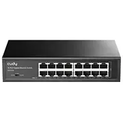 Cudy Gs1016 network switch Gigabit Ethernet 10/100/1000 Black  6971690791117 Kilcudswi0025