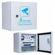 Switch Extralink Atlas  Zewnętrzny switch Poe 8X Rj45 1000Mb/S Poe, 2X Sfp, 120W, aktywne chłodzenie Ex.32787 5905090332787