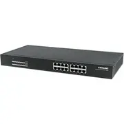 Switch Intellinet Network Solutions Gigabit 16X 1000Mbps Rj45 Poe/Poe 220W Rack 19 560993  0766623560993