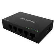 Switch Lanberg Dsm1-1005 5X 1Gb/S Niezarządzalny Gigabit Ethernet Desktop 12VOa  5901969447750
