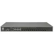 Switch Levelone 8X Ge Gtl-2091 12Xgsfp 19  4015867208366