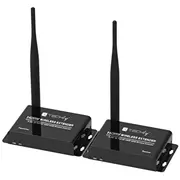 Techly Idata Hdmi-Wl55 Av extender transmitter  receiver Black 365634 8059018365634 Kvvthlevo0001