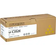 Toner Ricoh 407386 Yellow Oryginał  407386/6094009 4961311918698
