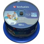 Verbatim Bd-R 25 Gb 6X 50  43812 5002394243815