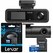 Wideorejestrator 70Mai T400 3 owa  Karta Lexar 128Gb 5904463687707