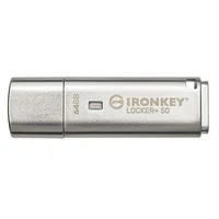 Pendrive Kingston Ironkey Locker 50, 64 Gb  Iklp50/64Gb 740617329360