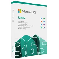 Sw Ret Microsoft 365 Family/Eng P10 1Y 6Gq-01897 Ms  196388208241